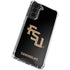 Florida State FSU Seminoles Black Galaxy S21 FE Clear Case